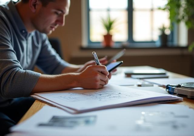 Authentischer Einblick in ein modernes Designstudio